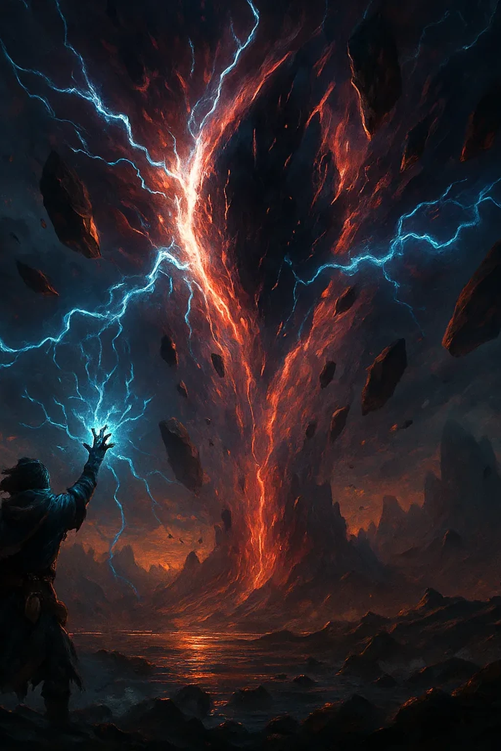 Sorin's Obsidian Sanctum adventure concept artwork