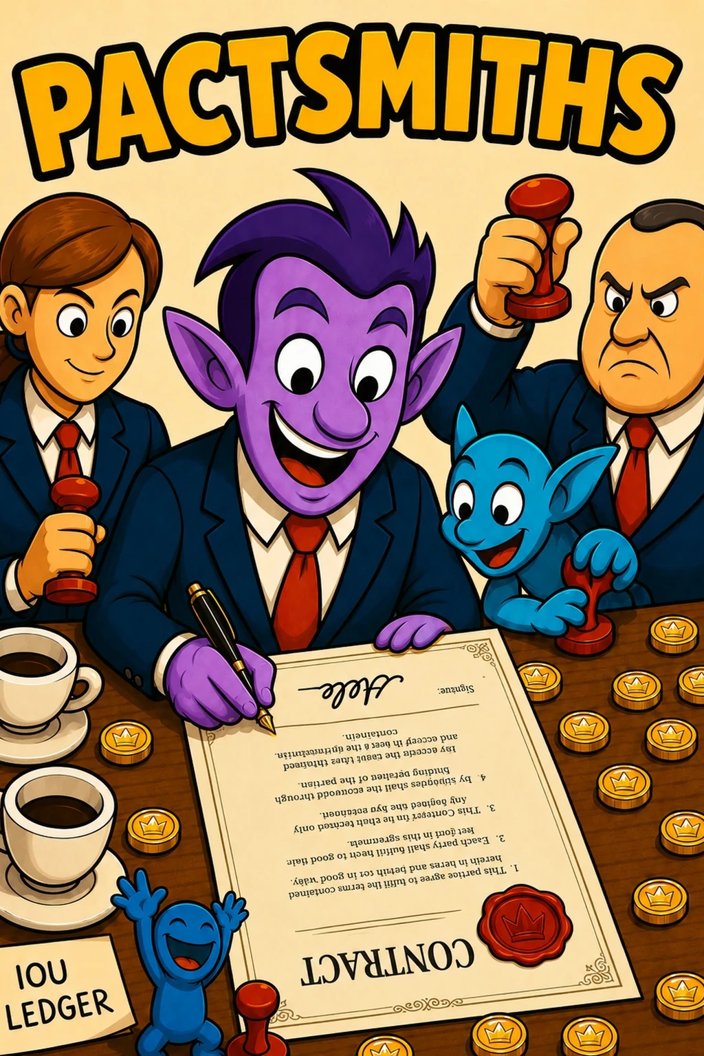Pactsmiths card game artwork