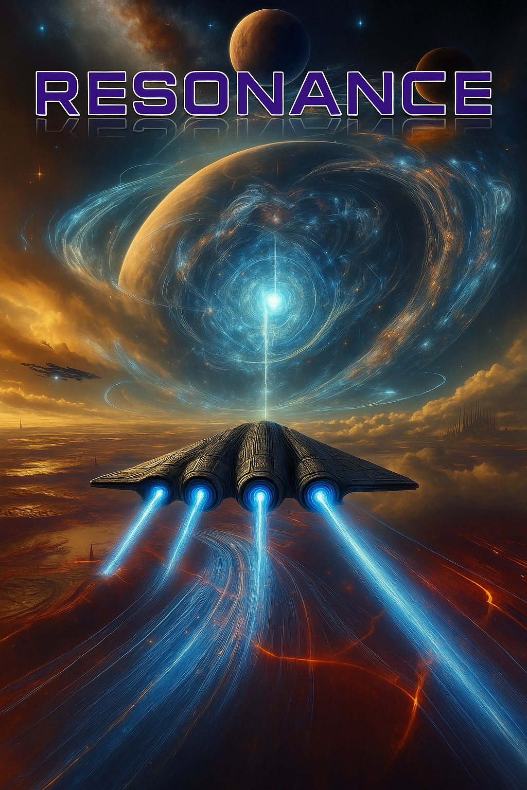 Resonance science-fantasy artwork